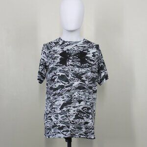 Under Armour Big Boys Tech Big Logo Printed Short Sleeve T-Shirt YXL / JTG / EG